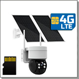 Уличная беспроводная 4G поворотная IP-камера 2MP «Link Solar ZC305-2MP-4G»